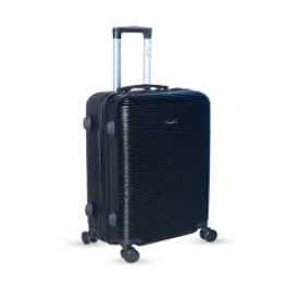 Travello 600mm (24") Unbreakable Body More Capacity Water Resistant Aluminum Luggage/Trolley/Hardtop- Black